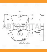 ������� ��������� BMW X5 (E53) (00-)/7 (E38) (95-) ����. ��� PF4005 ����