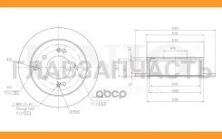 ���� ��������� ������ Kia Cerato II, III 09-, Soul 09- BRD20080 ����
