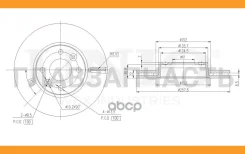 ���� ��������� �������� Renault Logan II 13-, Sandero II 14-, Mercedes-Benz Citan (415) 12- BRD20257 ����
