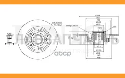 ���� ��������� ������ Renault Megane III 08-, Scenic III 08-, Clio IV 12- BRD20318 ����