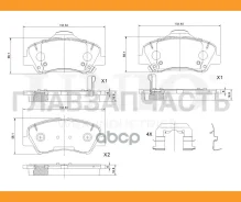 ������� ��������� ����. �������� Kia Rio III, IV 11-, Sorento II 09-, Hyundai Solaris I, II 10- BRP20098 ����
