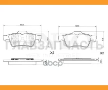 ������� ��������� ����. ������ Ford Focus II 05-, Opel Astra H 07-, Renault Megane II 04- UNIO BRP20190 BRP20190 ����
