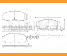 ������� ��������� ����. �������� SsangYong Kyron 08-, Rexton I, II 01-, Actyon Sports II 12- BRP20248 ����