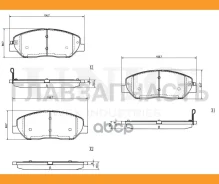 ������� ��������� ����. �������� Kia Sorento II 09-, Hyundai Santa Fe II, III 05-, Grand Santa Fe 13- UNIO BRP20244 BRP20244 ����