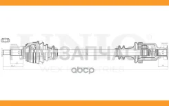 ������ � ����� �������� ������ Lada Largus 12-, Renault Logan I, II 07-, Sandero I, II 07- (����) CVJ10018 ����