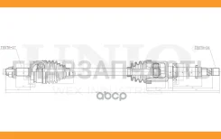 ������ � ����� �������� ������ Renault Kangoo I-II 05- (����/����) CVJ10028 ����