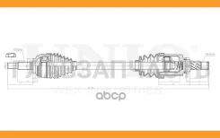 ������ � ����� �������� ����� Lada X-Ray 16-, Renault Logan II 16-, Sandero II 14- (����) CVJ10072 ����