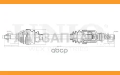 ������ � ����� �������� ����� Lada Largus 12-, Renault Logan 07-, Clio III 05- (����) CVJ10119 ����