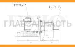 ���� ���������� ����� Mercedes-Benz GLK-Class (X204) 08-, A-Class (W169) 04-, B-Class (W245) 05- CVJ30139 ����