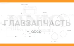 ���� ���������� Opel Astra G, H 04-, Zafira B 08- (����/����) CVJ30088 ����