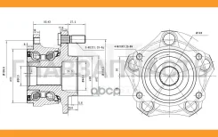 ������� �������� (� ABS) Suzuki Grand Vitara (JT, TE, TD) 05- HUB20031 ����