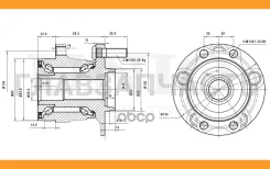 ������� ������ (� ABS) Subaru Forester (SJ/S13) 12-, Impreza (GP, GJ) 11-, XV (GP) 11- HUB20078 ����