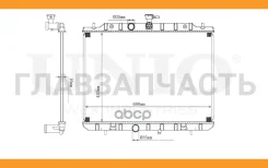 �������� ���������� ��������� Nissan X-Trail (T31) 07- RAD10052 ����