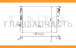 �������� ���������� ��������� Renault Megane III 08-, Fluence 10-, Scenic III 09- RAD10124 ����