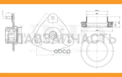 ����� ������������ �������� (�-�) Kia Sportage III 10-, Hyundai Santa Fe III 12-, ix35 10- RMP13054 ����