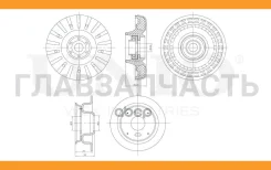 ����� ������������ �������� Chevrolet Spark (M300) 10- RMP13140 ����