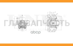 ����� ��������� ������ Renault Clio II 98-, Kangoo 97-, Symbol I, II 98- RMP15017 ����