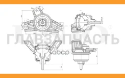 ����� ��������� ������ ������ Kia Sportage III 10-, Hyundai ix35 09- RMP15019 ����