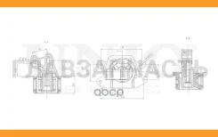 ����� ��������� �������� ����� Opel Corsa C 00- RMP15030 ����