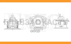 ����� ��������� ������ Honda Accord VII 03- RMP15054 ����