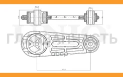 ����� ��������� �������� ����� Nissan Note (E11, NE11) 06-, Almera (N16, G15, G11) 03-, Cube (Z11, Z12) 03- RMP15087 ����