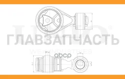 ����� ��������� ������ Renault Megane II 03-, Kangoo II 08-, Scenic II 05- RMP15135 ����