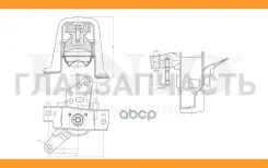 ����� ��������� ������ Toyota Corolla (E120, E150) 01-, Avensis (T250) 03- RMP15160 ����