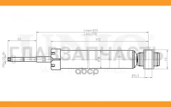 ����������� ������� ������ �������� Lada Largus 12-, Renault Logan 07- SAB10432 ����