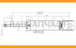 ����������� ������� ������ �������� Kia Sportage III 10-, Optima III 10-, Hyundai Sonata VI 09- SAB10698 ����