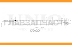 ����������� �������� ������ �������� Daewoo Nexia (N100) 94-, Opel Astra F 91-, Vectra A 88- SAB20013 ����