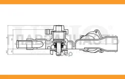 ����� ������� Opel Astra G, H 04-, Corsa C, D 03-, Meriva A 04- WAP10035 ����