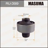 ����������� Masuma Mark II, Chaser, Cresta /JZX93, 105/ front Masuma RU399 RU399 ����