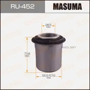 ����������� Masuma Hiace/ KZH1#, RZH1#, VCH22 rear up Masuma RU452 RU452 ����
