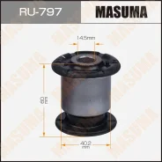 ����������� Masuma AUDI Q7, Porsche Cayenne 03- rear Masuma RU797 RU797 ����