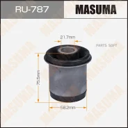 ����������� Masuma X-Trail / NT30 rear Masuma RU787 RU787 ����
