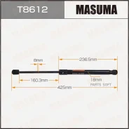 ���� ������� ��������� Masuma, L=425mm (1/40) Masuma T8612 T8612 ����