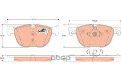 ������� �������� BMW X5 (E70, F15), X6 (E71, E72) GDB1726 TRW GDB1726, BMW X5 (E70) BMW X5 (F15, F85) BMW X6 (E71, E72) BMW X6 (F16, F86) TRW ���. GDB...