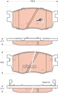 ������� ��������� �������� ������ Hyundai: Accent 05-, Accent ����� 05-, KIA: RIO II 05-, RIO II ����� 05- TRW ���. GDB3420 GDB3420 ����
