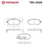 ������� ��������� �������� Totachi TBC-2028 NIBK PN7460 OEM 26296AE160 Totachi TBC2028 TBC2028 ����