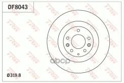 ���� ��������� Mazda: CX-7 06-, CX-9 07- TRW ���. DF8043 DF8043 ����