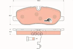 ������� �������� Range Rover Sport (LS), Discovery IV (LA) GDB1631 TRW ���. GDB1631 GDB1631 ����