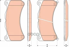 ������� ��������� Lexus IS F 5 0 08 ����� �������� TRW ���. GDB3489 GDB3489 ����