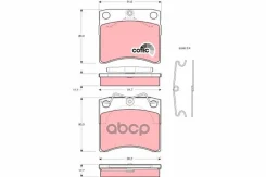 ������. ������. ������� VW T4 96- 15d F TRW ���. GDB791 �-� GDB791 ����