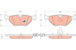 ��������� ������� Lucas TRW GDB1344 (34211161456) TRW ���. GDB1344 GDB1344 ����
