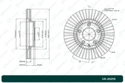 ���� ��������� ������������� G-brake GR-20259 G-Brake GR-20259 GR20259 ����