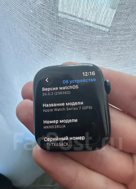 Apple Watch Series 7. GPS, NFC, IP68 ����