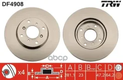 ��������� ���� TRW ���. DF4908 DF4908 ����