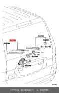 ����� ���������������� Toyota 8524260071 8524260071 ����