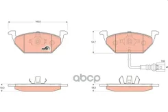 ������� AUDI A2, A3/VW BORA, GOLF IV, POLO/Skoda Octavia WVA23130 TRW ���. GDB1658 GDB1658 ����