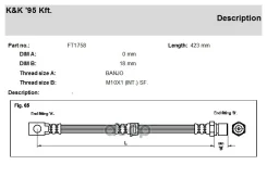 ����� ��������� OPEL Senator B 3.0 3.0 i KAT 09.87-09.93 KK ���. ft1758 FT1758 ����